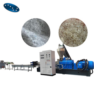 Vật nuôi chai mảnh tái chế máy pelletizing song song đôi vít pelletizing granulator dòng - Product Image 1