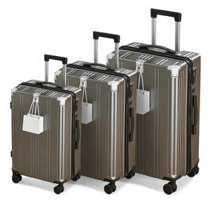 Maleta de Viaje de Alta Calidad con Puerto de Carga, Carcasa Rígida Resistente, Portavasos, Juego de Maletas con Logotipo Personalizado - Product Image 1