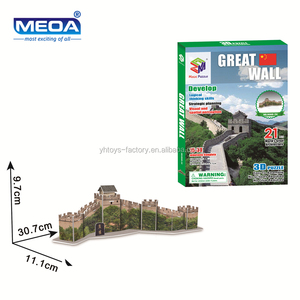 Rompecabezas 3D de la Arquitectura Mundialmente Famosa, la Gran Muralla China, Rompecabezas 3D, Recuerdo, Regalo, Juguete de Modelado 3D DIY - Product Image 6