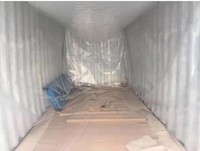 Assurance qualité de qualité en polypropylène de qualité industrielle 20ft 40ft Container Liner Bag avec fermeture éclair