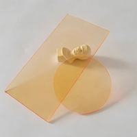 Plaque en acrylique transparente colorée, découpée sur mesure, en PMMA (verre organique solide) pour affichage, décoration, artisanat et bricolage GaoLiangGuang
