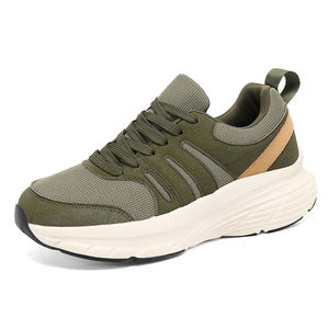 Chaussures de marche en mesh pour hommes, taille US 13 14 EU 47 48, baskets athlétiques légères, semelle épaisse, baskets de course et d'entraînement confortables - Product Image 1