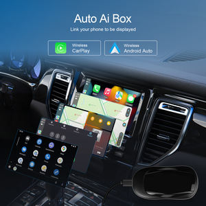 Podofo Android CarPlay AI Box 2 + 32G inalámbrico CarPlay/Android Auto adaptador para coche Magic AI Box <span class=keywords><strong>Netflix</strong></span>/YouTube/Spotify GPS WiFi - Product Image 2