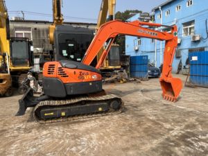 HITACHI รถขุดดิน ZX55UR มือสองรถขุด ZX55ฮิตาชิขนาดเล็กใหม่ล่าสุดสภาพดี - Product Image 5