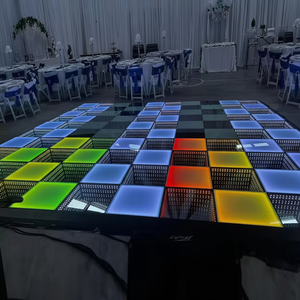 Dynamic Active LED Dance Floor Système de plancher d'accès magnétique Pièces de moniteur en vedette avec prix de location et livraison gratuite - Product Image 1