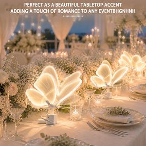 Modern Design Waterproof IP65 Motif LED <b>Butterfly</b> <b>Lamp</b> with Movement Event Party Decorations Led Wedding Lights - Product Image 4
