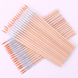 Pinceau <span class=keywords><strong>pour</strong></span> <span class=keywords><strong>peinture</strong></span> artistique en nylon, avec pointes pointues, à eau, <span class=keywords><strong>acrylique</strong></span>, 1 pièce, meilleure vente - Product Image 5