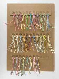 Vente en gros de rouleau de ficelle de raphia en papier souple à double brin torsadé coloré en papier de style corde naturelle pour emballage de cadeaux - Product Image 6