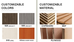 Mesa de Oficina Ejecutiva de Alta Gama, Venta al Por Mayor, OEM, Personalizada, Estilo Lujoso, Muebles de Madera, Diseño para Gerentes y Directores Ejecutivos, 220RZ102 Hi - Product Image 1