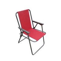 Chaise de plage pliante moderne en acier et fer, chaise de salle à manger portable pour salon, chambre et mobilier d'extérieur