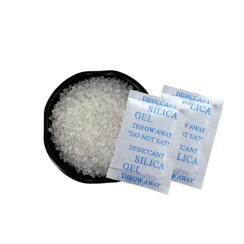1-3mm 2-4mm 10g Transparent Granular preservatives bread 2 months Moisture-proof Beadssilca gel Desiccant