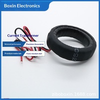 Transformador de Corriente CA Monofásico Boxin XQ-400A de Plástico, 400A/100mA, 200A/50mA, Relación 4000:1, Electrónico, 15kva, 60hz