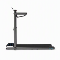 Nouveau modèle 2026 Tapis de course électrique pliable avec accoudoirs réglables 1-12 km/h, inclinaison automatique, design compact et peu encombrant