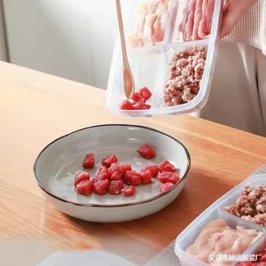 Vente en gros Boîte de conservation des aliments empilable pour bébé en plastique PP transparent multi-usages avec couvercle - Product Image 2