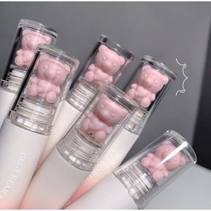 2023 ours velours mignon glaçure pur désir décontracté Look châtaigne rouge-brun lèvre boue coréen maquillage fille rouge à lèvres nouveau - Product Image 1
