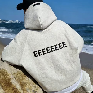 เสื้อฮู้ด ESS <span class=keywords><strong>ของ</strong></span> Esiatls โลโก้สั่งทำ <span class=keywords><strong>ขาย</strong></span>ดี คุณภาพสูง ทรงโอเวอร์ไซส์ ผู้ชาย ทรงหลวม สไตล์สปาร์เดอร์ เสื้อผ้าสุดเท่ - Product Image 6