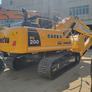 Excavadoras usadas de 20 toneladas en altas condiciones Komatsu, excavadoras sobre orugas KOMATSU usadas en el PC200-8, equipo perfecto usado - Product Image 3