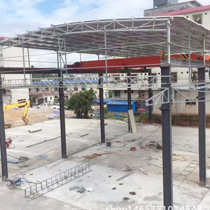 Structure en acier pour entrepôt, abri industriel, conception pour le stockage et les chantiers de construction - Product Image 1