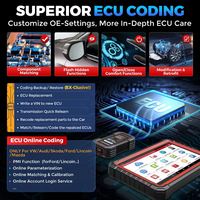 Herramienta de Diagnóstico LAUNCH X431 Pro3S+ Edición V5.0, Programación de ECU OBD2, Escaneo Completo del Sistema, Nivel Profesional