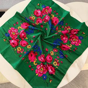 <span class=keywords><strong>Foulard</strong></span> carré russe 70 cm, motif floral ethnique imprimé, pour femme, <span class=keywords><strong>foulard</strong></span> de cou et de tête, hijab, bandeau, <span class=keywords><strong>foulard</strong></span> <span class=keywords><strong>Ukraine</strong></span> - Product Image 5