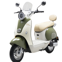 Moped électrique chinois de bonne qualité, 600 W, batterie 60 V, autonomie 70 km, mini-moped électrique