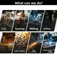 Nouvelles pièces usinées CNC en acier inoxydable et aluminium sur mesure HYD pour la fabrication de métaux