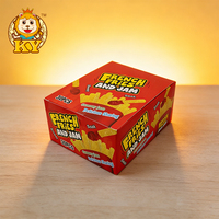 Wholesale Oem French Fries Shaped Soft Candy with Sweet Jam