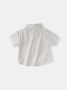 <span class=keywords><strong>Chemise</strong></span> à manches courtes pour garçon, vêtements d'été, <span class=keywords><strong>chemise</strong></span> à carreaux à demi-manches pour enfants, <span class=keywords><strong>chemise</strong></span> décontractée pour bébé garçon - Product Image 3
