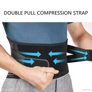 Profesional tela transpirable rehabilitación espalda cintura Brace protección cintura soporte cono Flexible espalda baja soporte - Product Image 3