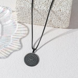 Ramadan Art God Allah Arabic Quran Islamic Muslim Stainless Steel Eid <b>Pendant</b> Fashion Jewelry Necklaces Women <b>Men</b> Wholesale - Product Image 2