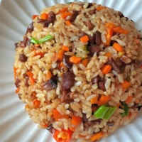 Repas chauffants Porcini Champignon Riz frit Champignon chinois Riz frit aux champignons
