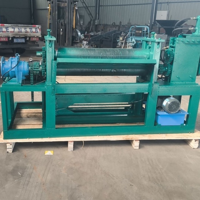 Factory Wholesale Simple Structure Waste Barrel Flattening Machine Barrel Sheet Rolling Machine for Chemical Industry