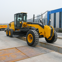 Niveleuse de chantier SHANTUI SG17B6 170 CV pour le nivellement des terrains d'aéroport, l'extension des autoroutes et la préparation des zones industrielles