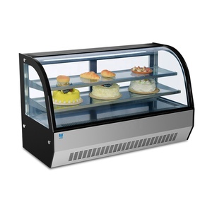 럭셔리 2단 베이커리 진열장 쇼케이스 매장 가구 랙 케이크 빵 진열대 판매 VNT-TT700F - Product Image 5