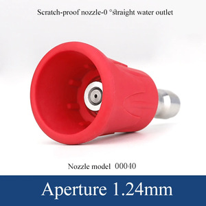 Sulai <b>Machinery</b> <b>Car</b> Wash Nozzle 1/4 Quick Connect Multicolor Stainless Steel Anti Splash Fan Shape Water Gun Accessory - Product Image 2