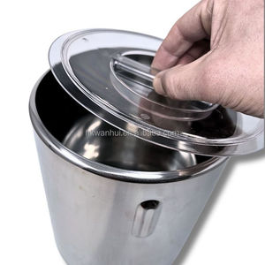 7.3L SS304 Gelato Container <b>Round</b> Ice Cream <b>Basin</b> - Product Image 3