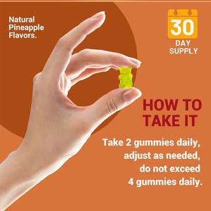 Para vitamina E Gummy 3G * 60 uds/botella adulto OEM procesado HACCP certificado 2 años de vida útil - Product Image 5