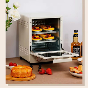 2025 nuevo <span class=keywords><strong>horno</strong></span> eléctrico comercial de 15L, <span class=keywords><strong>horno</strong></span> para hornear de 3 capas para pan, Pizza, pastel, gran capacidad, máquina de desayuno de acero galvanizado - Product Image 4