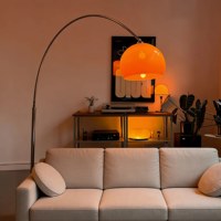 Lampadaire de pêcheur Bauhaus de style Mid-Century, Lampe sur pied haut de gamme pour l'ambiance des gîtes et les coins canapé