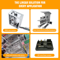 Module linéaire de haute précision, course maximale 300 mm, actionneur linéaire à vis à billes G8, précision ±0,03 mm, pour équipement de laboratoire médical et semi-conducteurs