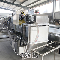 Machine intégrée automatique et continue MSMT pour l'échaudage et le plumage du poulet