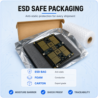 Fabricant de cartes PCB pour serveurs IA - Carte multicouche à faible perte, contrôlée en impédance, PCBA personnalisée pour applications haute fréquence, surface ENIG