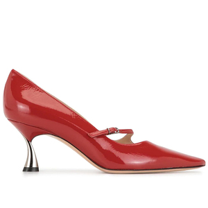 Thiết kế sang trọng Giày phụ nữ Đỏ <span class=keywords><strong>Kitten</strong></span> gót cho phụ nữ - Product Image 4