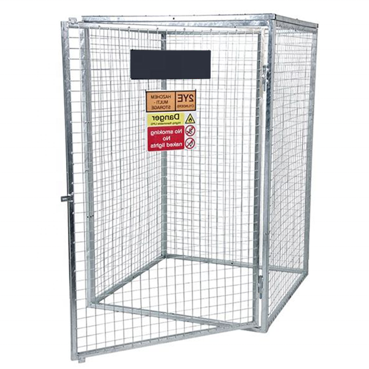 Стальные Клетки для хранения, газовый баллон, Складской Контейнер для хранения, сверхпрочная металлическая клетка для хранения