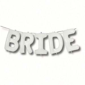 ลูกโป่งฟอยล์ลาเท็กซ์ขนาด 40 นิ้ว สีทอง สีเงิน สีโรสโกลด์ สีขาว ชุดอักษรภาษาอังกฤษสำหรับเจ้าสาว ลูกโป่งปาร์ตี้สำหรับคริสต์มาส วันวาเลนไทน์ อีสเตอร์ - Product Image 5