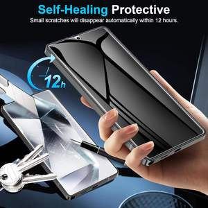 Film hydrogel HD personnalisé OEM, protection d'écran sans bulles pour Google Pixel Fold 3D Radian, téléphone mobile, TPU haute transparence - Product Image 4