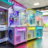 Machine à griffes d'arcade à monnayeur haut de gamme pour peluches, design personnalisé, garantie 1 an