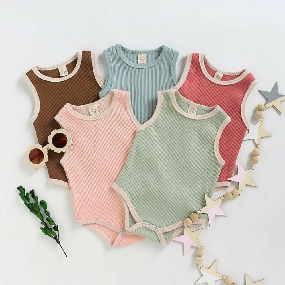 Cotton Baby Clothes Newborn Infant Baby Clothing Cotton Baby Summer Romper Clothes