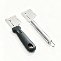 Cortador de Cebolla Multifuncional Cuatro en Uno de Acero Inoxidable 304, Rebanador Manual para Picar, Triturar y Rallar