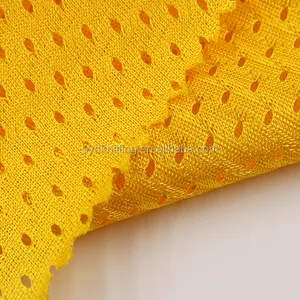 11*1 100% Polyester 110gsm Pin Hole Mesh for Tricot Mesh Shorts/Basketball Jersey